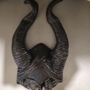 Black Horned Maleficent  Headpiece